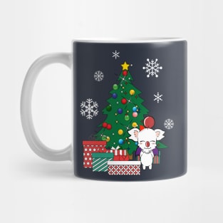 Moogle Around The Christmas Tree Final Fantasy Mug